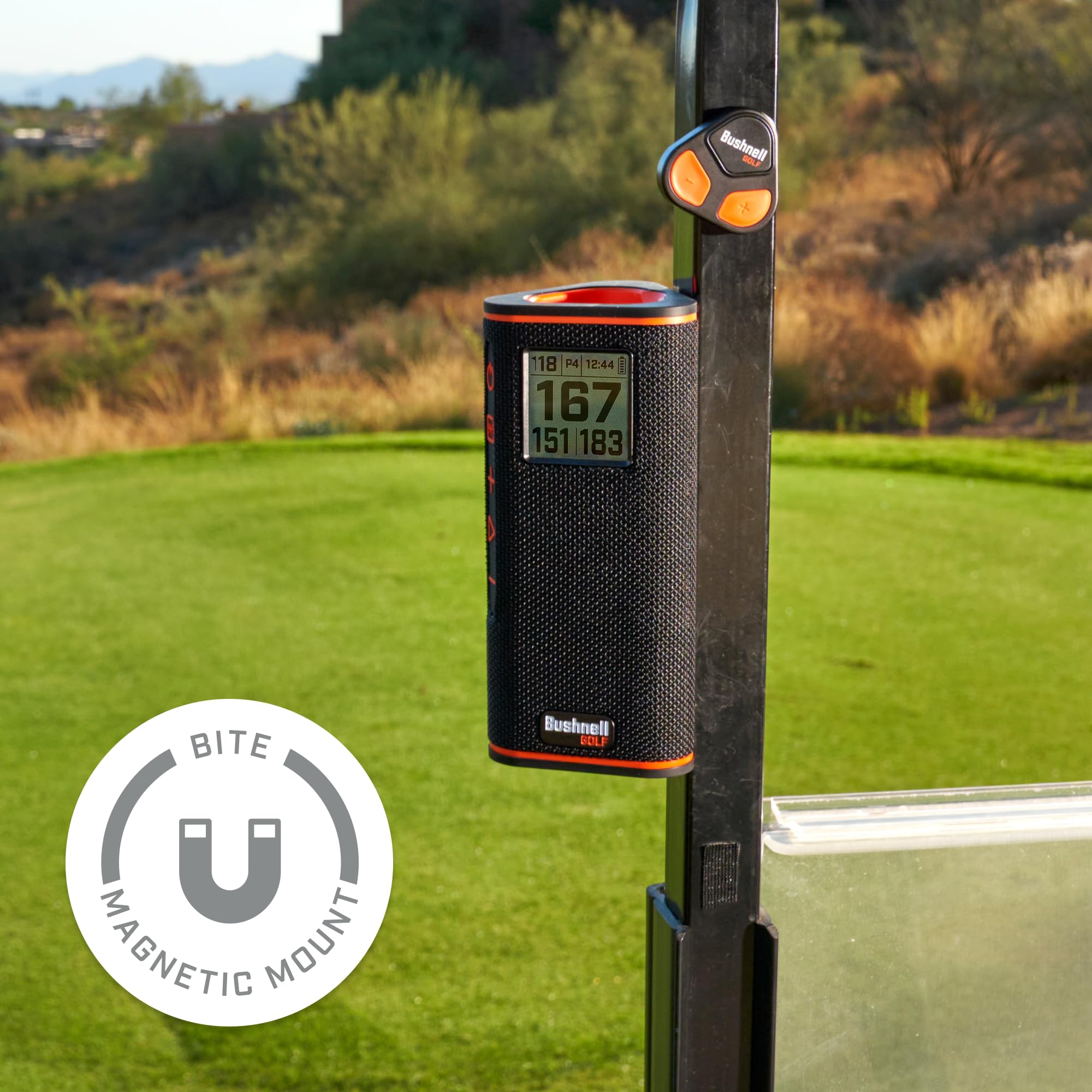 極美品BushnellGolfウィングマンビューゴルフスピーカー GPS距離付き Amazon | Bushnell Golf ウィングマンビューゴルフスピーカー GPS距離